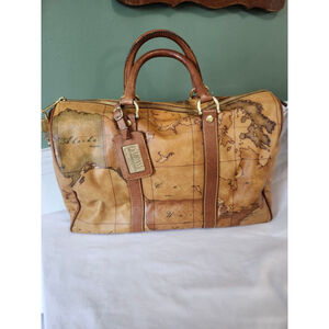 Alviero Martini Geo Map Travel Bag